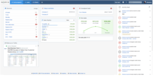 Screenshot of noCRM.io's dashboard