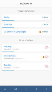 noCRM.io mobile app