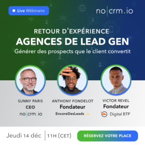 Participez à notre webinaire lead gen